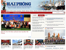 Tablet Screenshot of baohaiphong.com.vn
